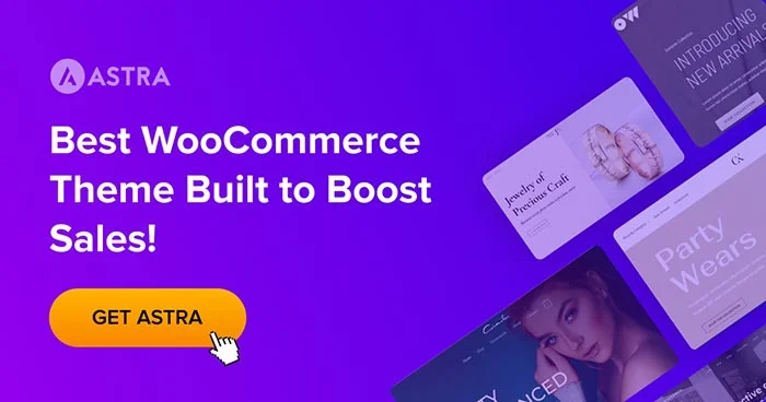 How to build an online store in less than 1 hour 3 Astra WordPress theme for building an online store